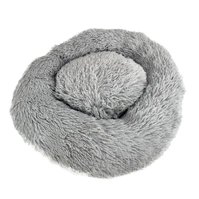 SAZZZ HONDENMAND FLUFFY LICHTGRIJS 65X65X15 CM SAZZZ HONDENMAND FLUFFY LICHTGRIJS 65X65X15 CM