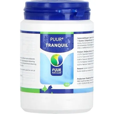 PUUR NATUUR TRANQUIL (RUST) HOND EN KAT 75 GR PUUR NATUUR TRANQUIL (RUST) HOND EN KAT 75 GR