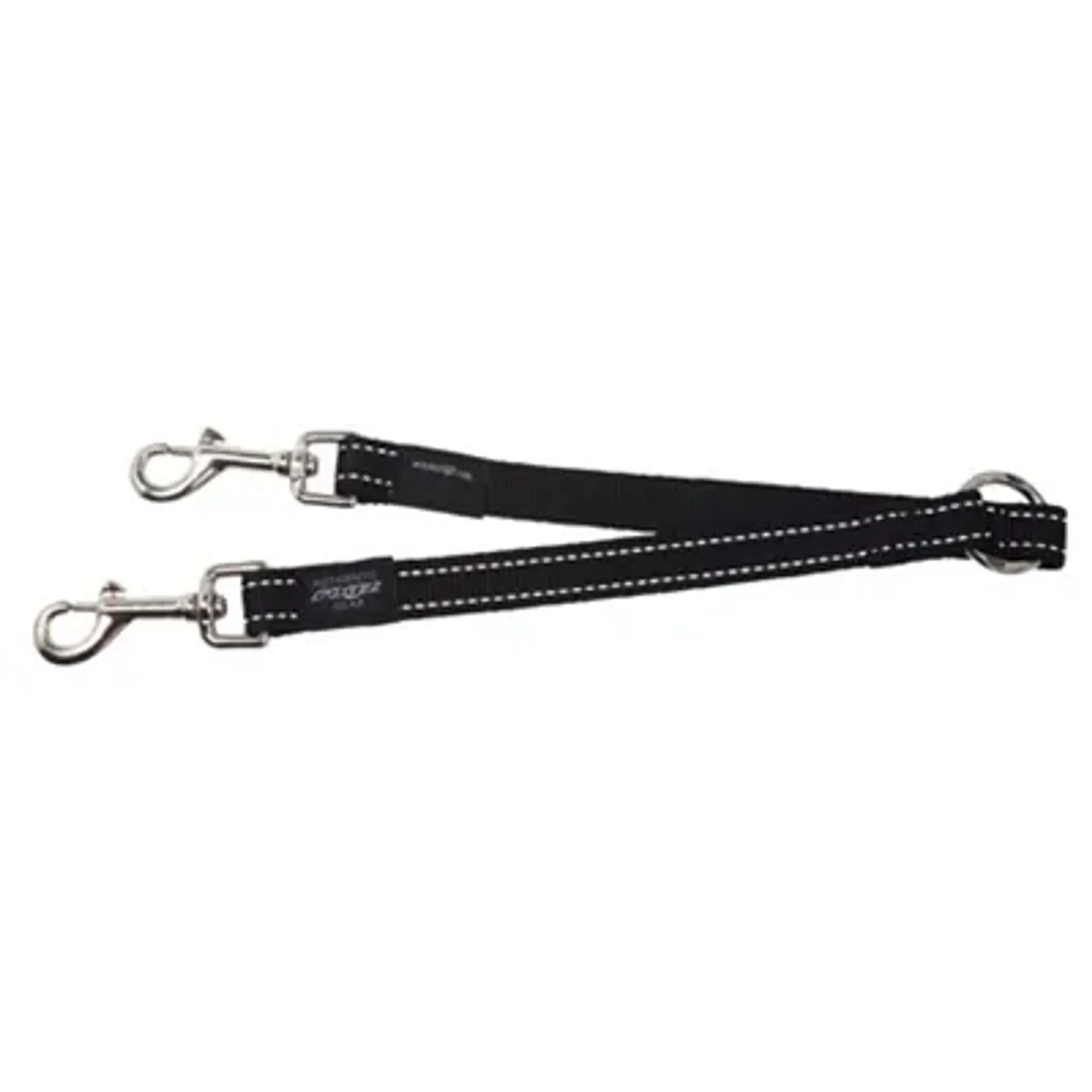 ROGZ FOR DOGS FANBELT SPLITTER ZWART 20 MMX33 CM