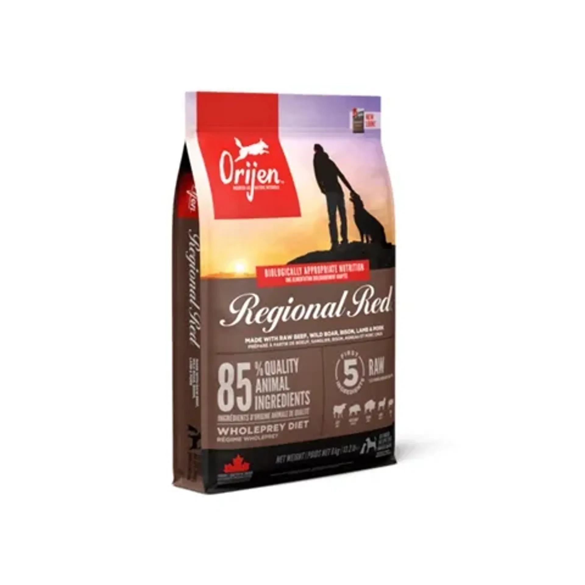 ORIJEN WHOLE PREY REGIONAL RED DOG 11,4 KG