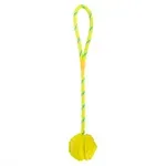TRIXIE BAL AAN TOUW NATUURRUBBER DRIJVEND LIMEGROEN 7 CM / 35 CM TRIXIE BAL AAN TOUW NATUURRUBBER DRIJVEND LIMEGROEN 7 CM / 35 CM