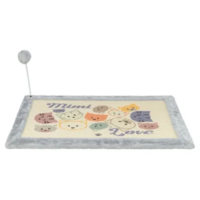 TRIXIE KRABMAT MIMI MET SPEELTJE GRIJS 70X45 CM TRIXIE KRABMAT MIMI MET SPEELTJE GRIJS 70X45 CM
