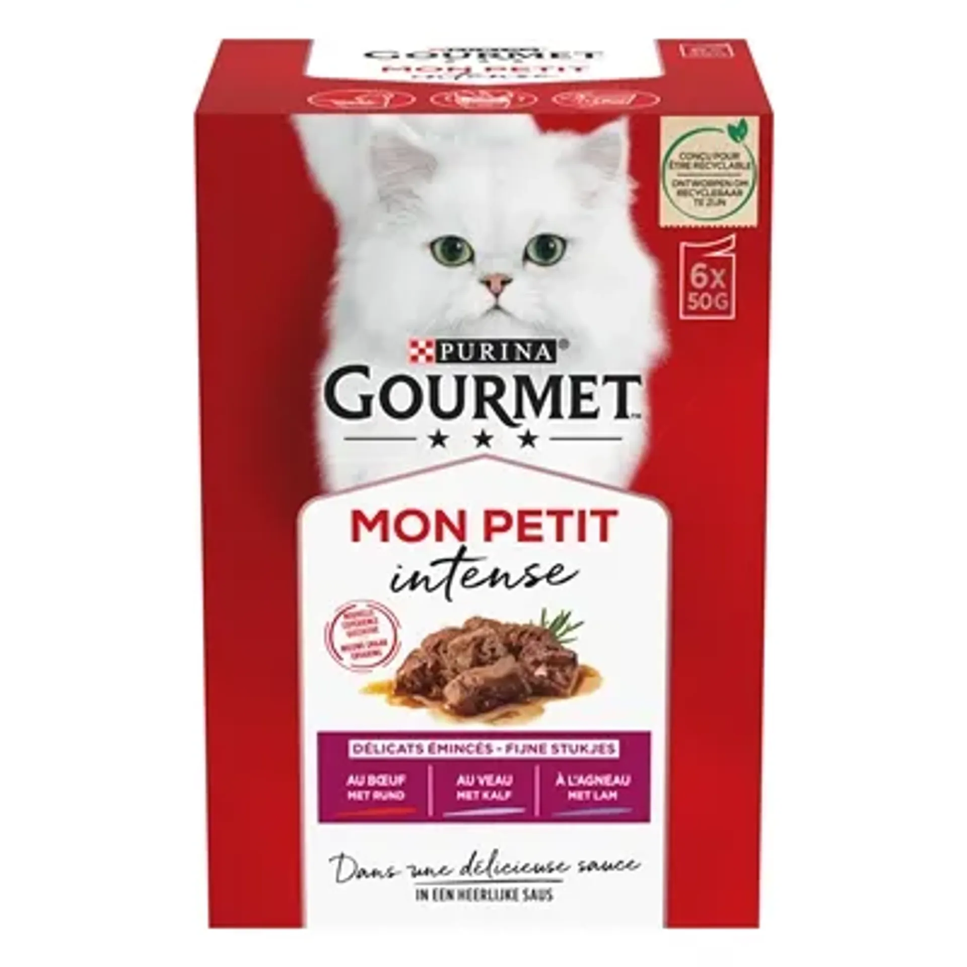 GOURMET MON PETIT VLEES 6X50 GR