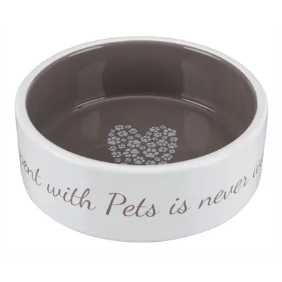 TRIXIE VOERBAK PETS HOME TAUPE 20 CM TRIXIE VOERBAK PETS HOME TAUPE 20 CM