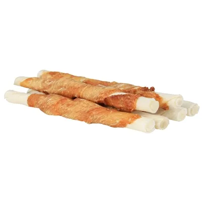 TRIXIE DENTA FUN CHICKEN CHEWING ROLL 80 GR 28 CM 50 ST TRIXIE DENTA FUN CHICKEN CHEWING ROLL 80 GR 28 CM 50 ST