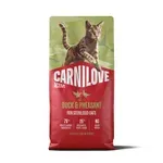 CARNILOVE ACTIVE ADULT STERILISED ALL BREEDS DUCK / PHEASANT 6 KG CARNILOVE ACTIVE ADULT STERILISED ALL BREEDS DUCK / PHEASANT 6 KG