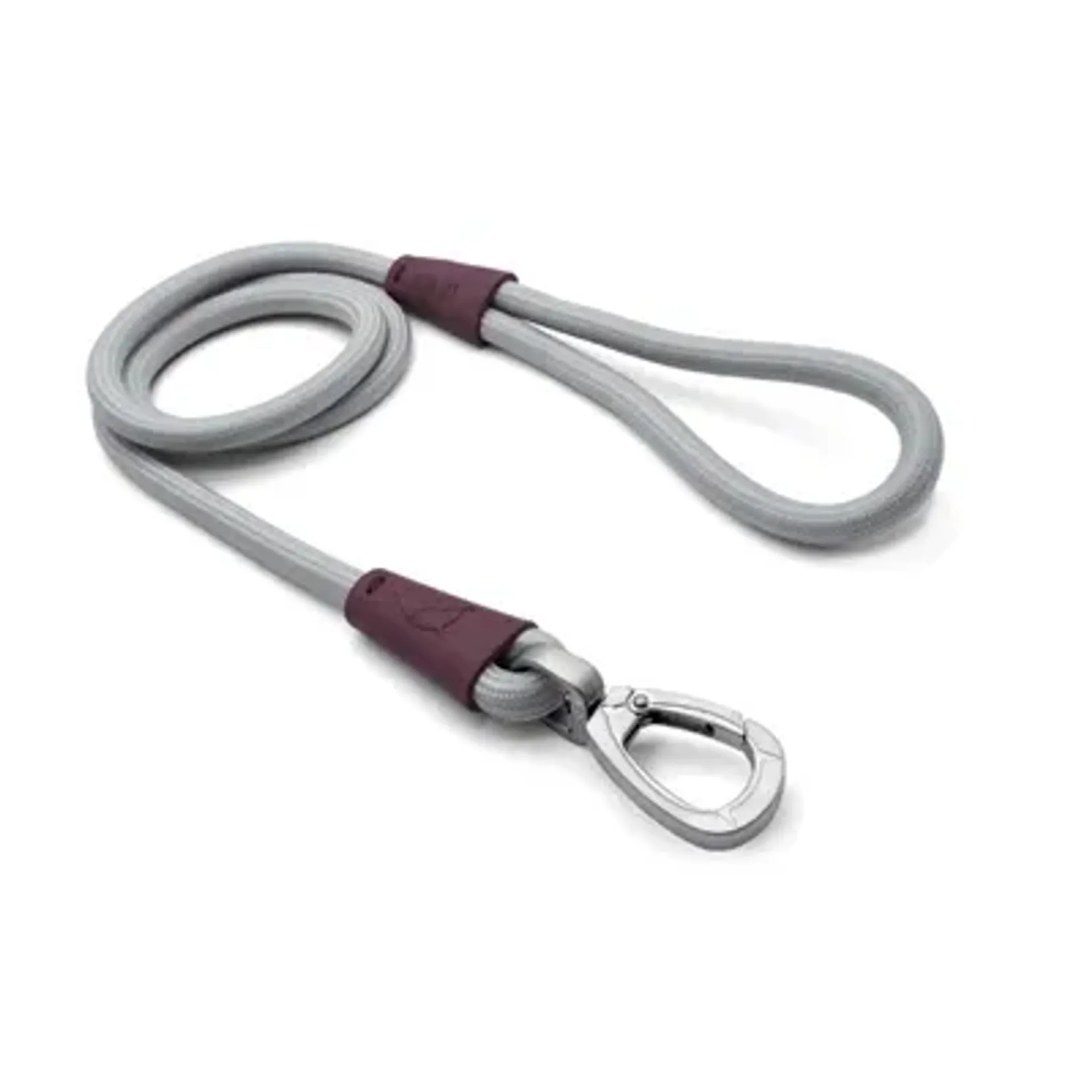 MORSO HONDENRIEM SOFT ROPE GERECYCLED GREY GRIJS 120X1 CM