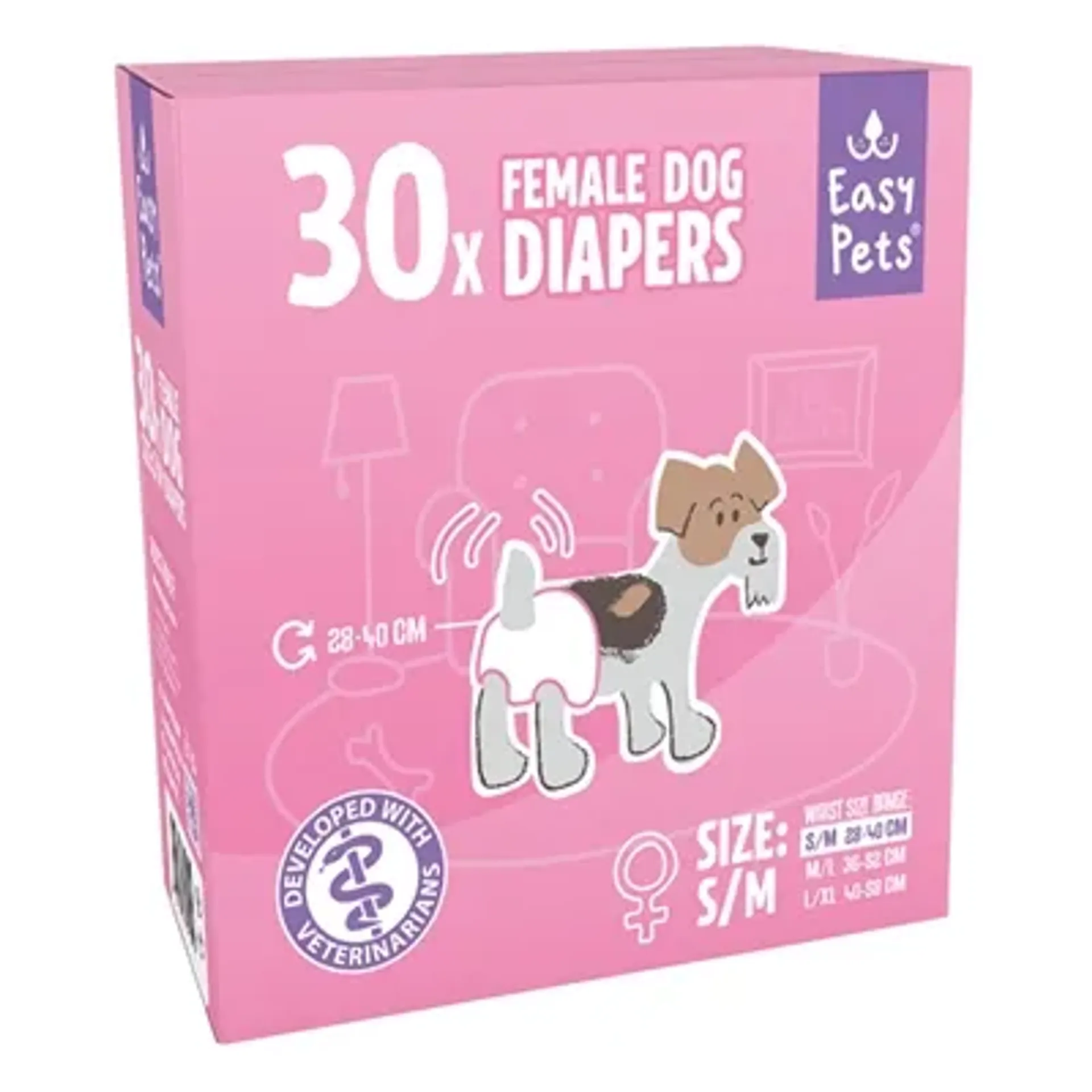 EASYPETS HONDENLUIERS TEEF S/M 30 ST