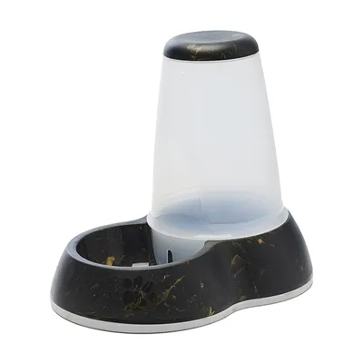 SAVIC DRINKBAK LOOP MARBLE ZWART / GOUD 32,5X22X29 CM 3 LTR SAVIC DRINKBAK LOOP MARBLE ZWART / GOUD 32,5X22X29 CM 3 LTR