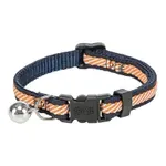 TRIXIE KATTENHALSBAND GESTREEPT BLAUW / ORANJE 20-30X1 CM TRIXIE KATTENHALSBAND GESTREEPT BLAUW / ORANJE 20-30X1 CM