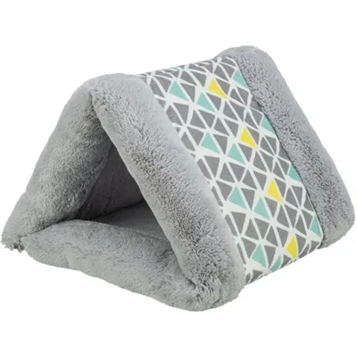 TRIXIE TENT SUNNY VOOR CAVIA / DWERGKONIJN GRIJS 44X40X33 CM TRIXIE TENT SUNNY VOOR CAVIA / DWERGKONIJN GRIJS 44X40X33 CM