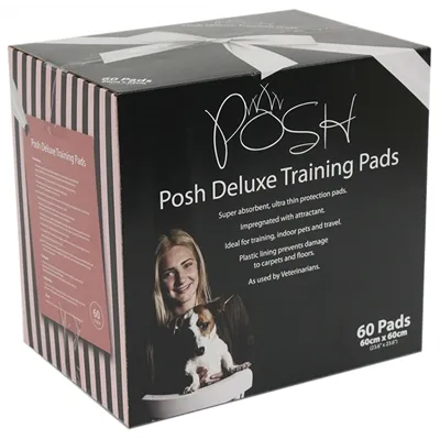 POSH PUPPY TRAINING PADS 60X60 CM 60 ST POSH PUPPY TRAINING PADS 60X60 CM 60 ST