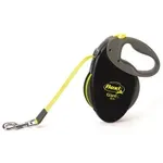 FLEXI ROLLIJN GIANT TAPE NEON ZWART / GEEL L 8 MTR FLEXI ROLLIJN GIANT TAPE NEON ZWART / GEEL L 8 MTR