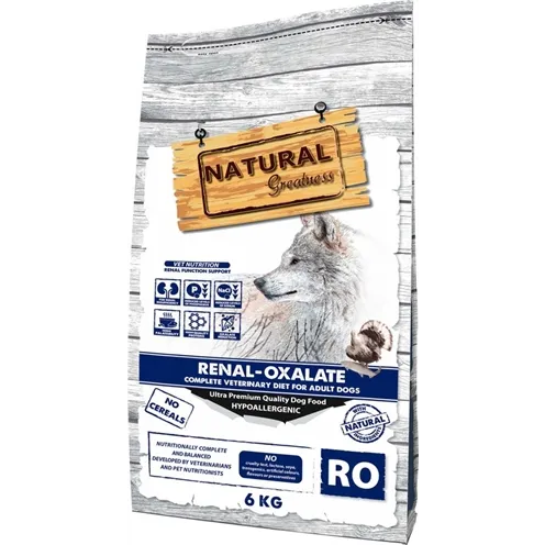 NATURAL GREATNESS VETERINARY DIET DOG RENAL OXALATE COMPLETE 6 KG NATURAL GREATNESS VETERINARY DIET DOG RENAL OXALATE COMPLETE 6 KG