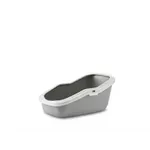 SAVIC KATTENBAK ASEO GRIJS / WIT 56X39X27,5 CM SAVIC KATTENBAK ASEO GRIJS / WIT 56X39X27,5 CM