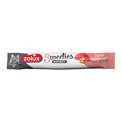 ZOLUX SWEETIES EXPERT CREAMY STICK TONIJN / GARNAAL 14 GR ZOLUX SWEETIES EXPERT CREAMY STICK TONIJN / GARNAAL 14 GR