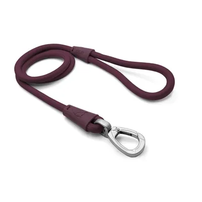 MORSO HONDENRIEM SOFT ROPE GERECYCLED PLUM PAARS 120X1 CM MORSO HONDENRIEM SOFT ROPE GERECYCLED PLUM PAARS 120X1 CM