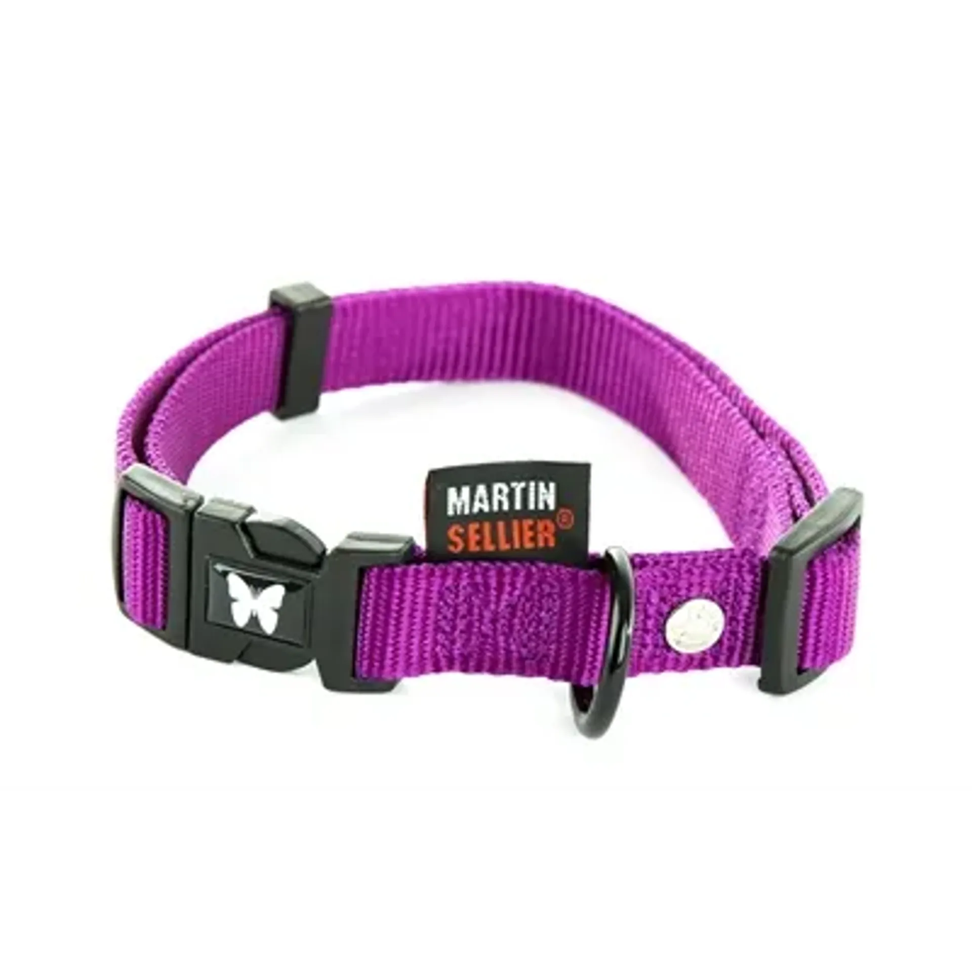 MARTIN HALSBAND VERSTELBAAR NYLON PAARS 30-45X1,6 CM