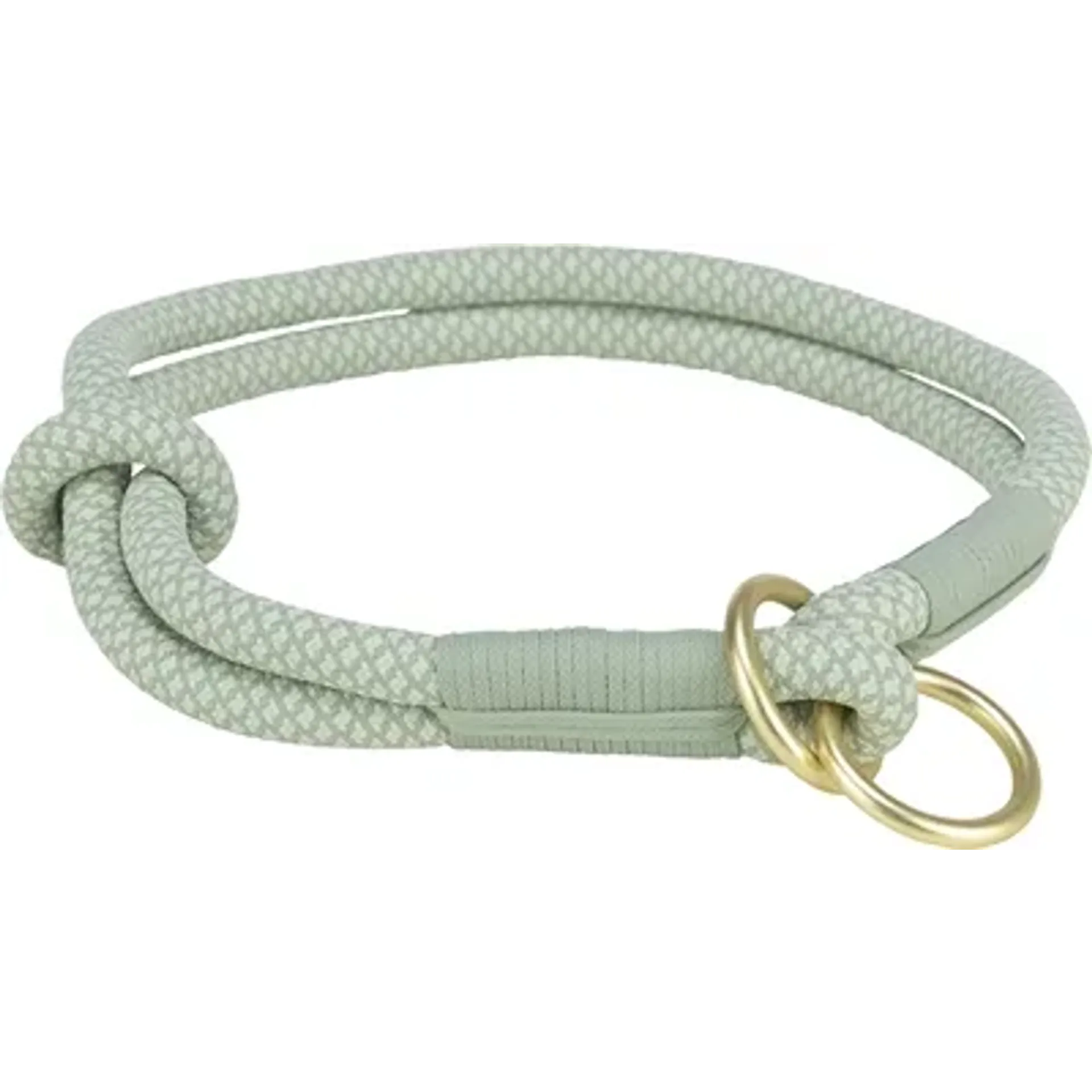 TRIXIE HALSBAND HOND SOFT HALF-SLIP SALIEGROEN / MINT 40X1 CM