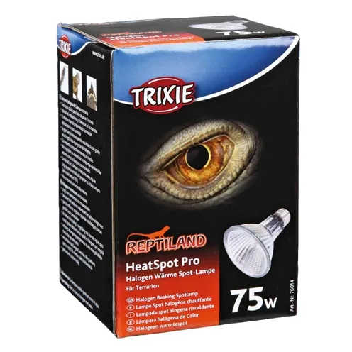 TRIXIE REPTILAND HEATSPOT PRO WARMTELAMP HALOGEEN 75 WATT 8,1X8,1X10,8 CM TRIXIE REPTILAND HEATSPOT PRO WARMTELAMP HALOGEEN 75 WATT 8,1X8,1X10,8 CM