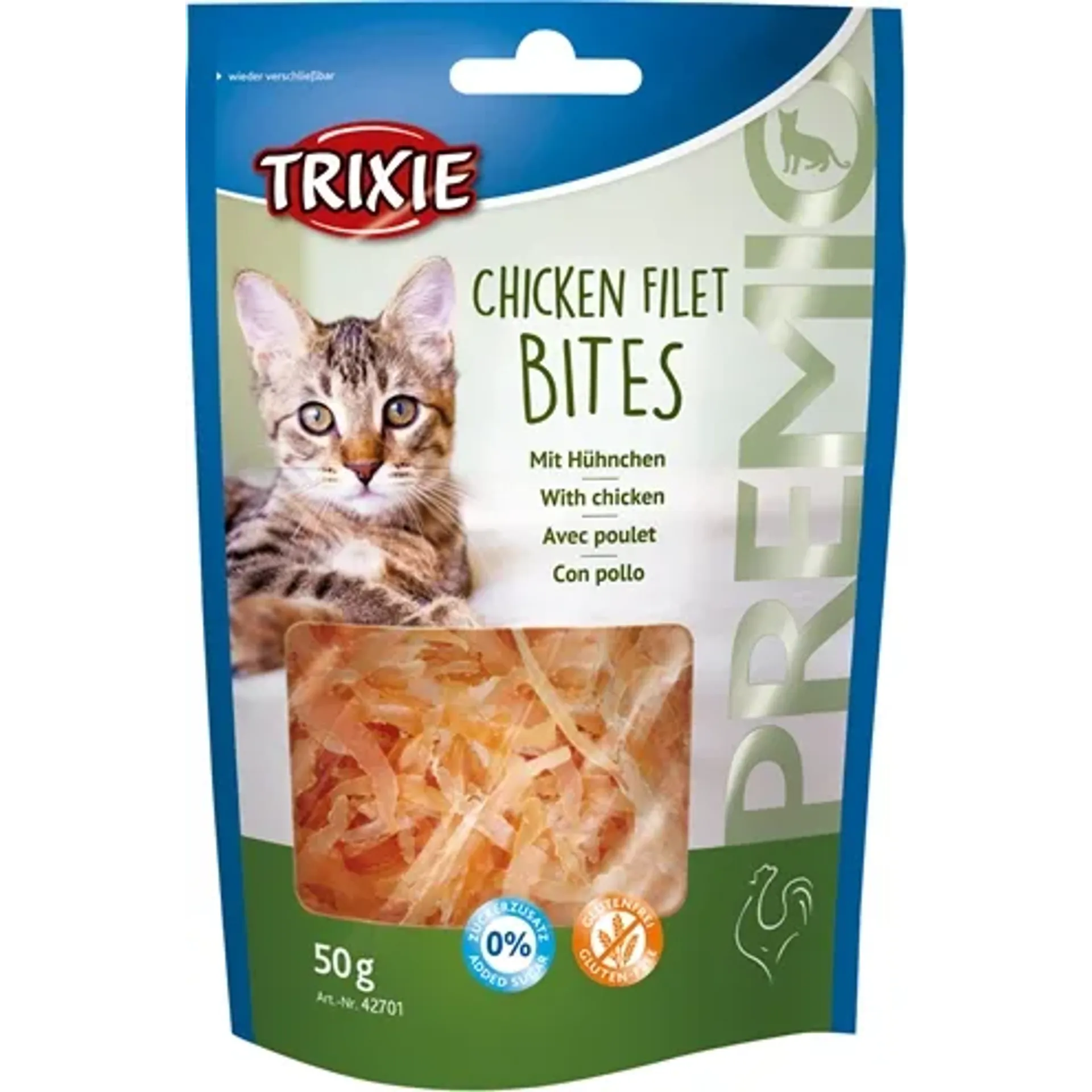 TRIXIE PREMIO CHICKEN FILET BITES 50 GR