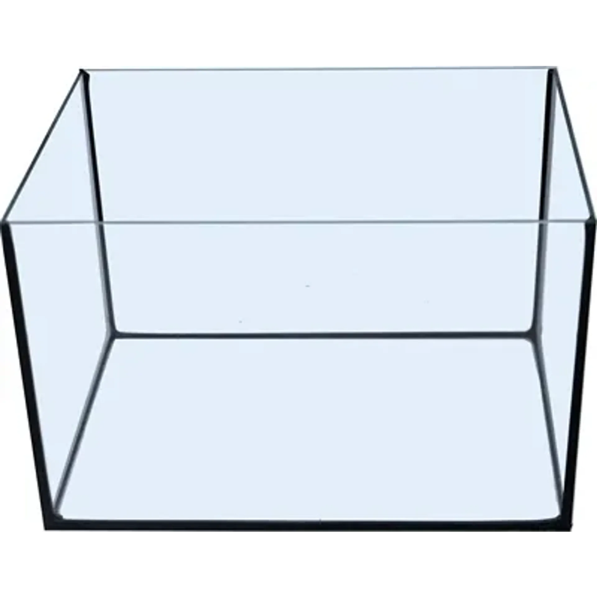 AQUARIUM MET ZWARTE KIT 30X20X20 CM