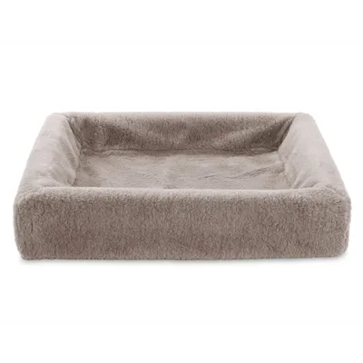 BIA BED FLEECE HOES HONDENMAND TAUPE BIA-4 85X70X15 CM BIA BED FLEECE HOES HONDENMAND TAUPE BIA-4 85X70X15 CM