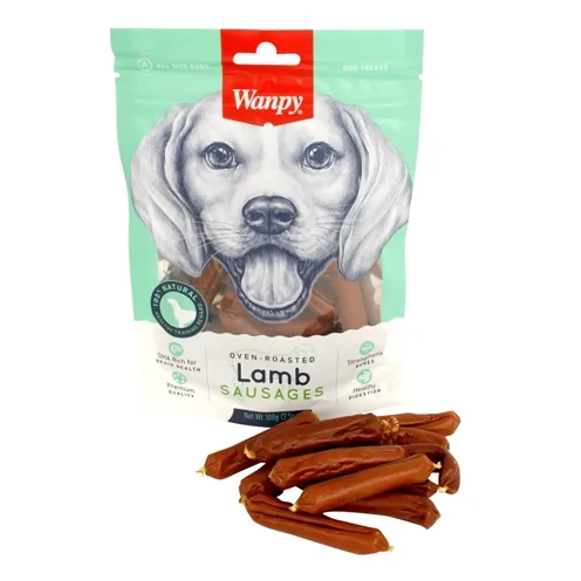 WANPY OVEN-ROASTED LAMB SAUSAGES 100 GR
