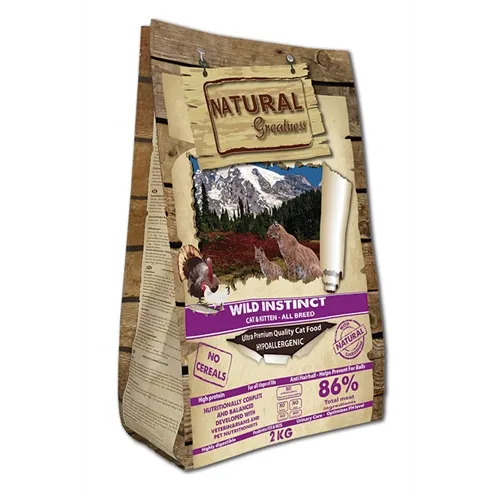 NATURAL GREATNESS WILD INSTINCT BABY / KITTEN 2 KG NATURAL GREATNESS WILD INSTINCT BABY / KITTEN 2 KG
