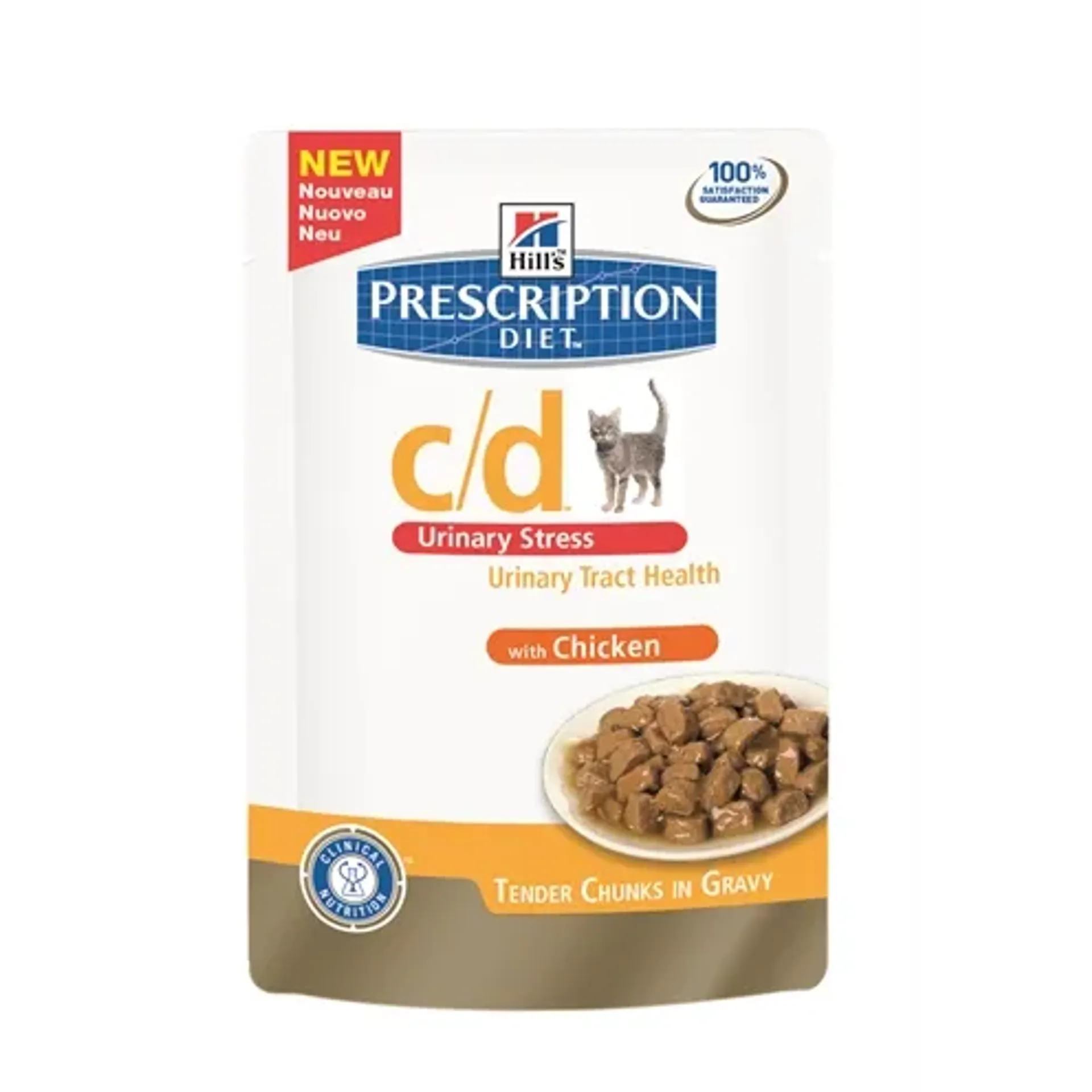 HILL’S FELINE C/D URINARY STRESS KIP 12X85 GR