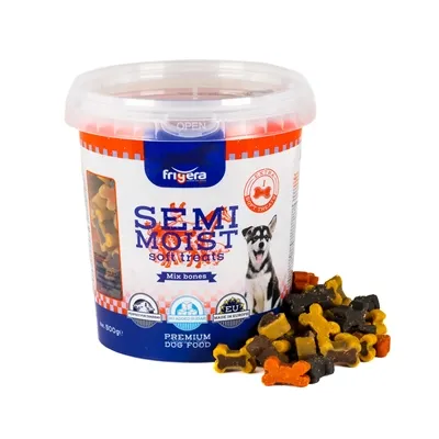 FRIGERA SOFT TREATS MIX BONES 500 GR FRIGERA SOFT TREATS MIX BONES 500 GR