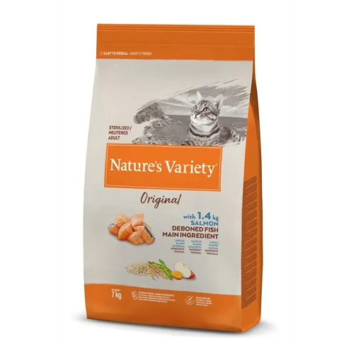 NATURES VARIETY ORIGINAL STERILIZED SALMON 7 KG NATURES VARIETY ORIGINAL STERILIZED SALMON 7 KG