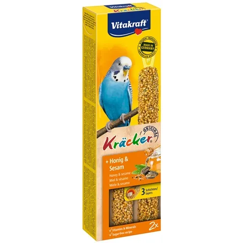 VITAKRAFT PARKIET KRACKER HONING 2 IN 1 VITAKRAFT PARKIET KRACKER HONING 2 IN 1