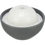 TRIXIE VITAL DOME DRINKFONTEIN KERAMIEK GRIJS / WIT 1,5 LTR 20X10X20 CM TRIXIE VITAL DOME DRINKFONTEIN KERAMIEK GRIJS / WIT 1,5 LTR 20X10X20 CM
