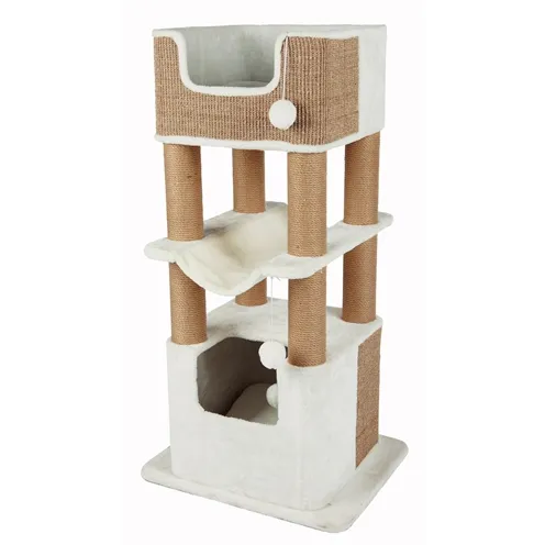 TRIXIE KRABPAAL LUCANO XXL WIT / TAUPE 58X48X110 CM TRIXIE KRABPAAL LUCANO XXL WIT / TAUPE 58X48X110 CM
