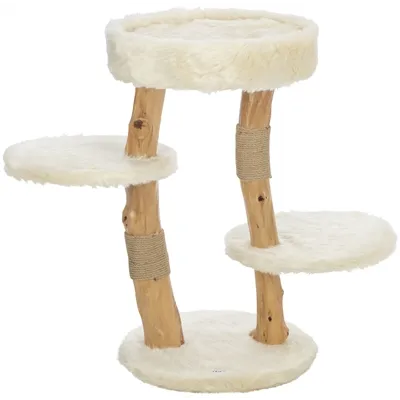 TRIXIE KRABPAAL SANTO HOUT CREME 38X38X73 CM TRIXIE KRABPAAL SANTO HOUT CREME 38X38X73 CM