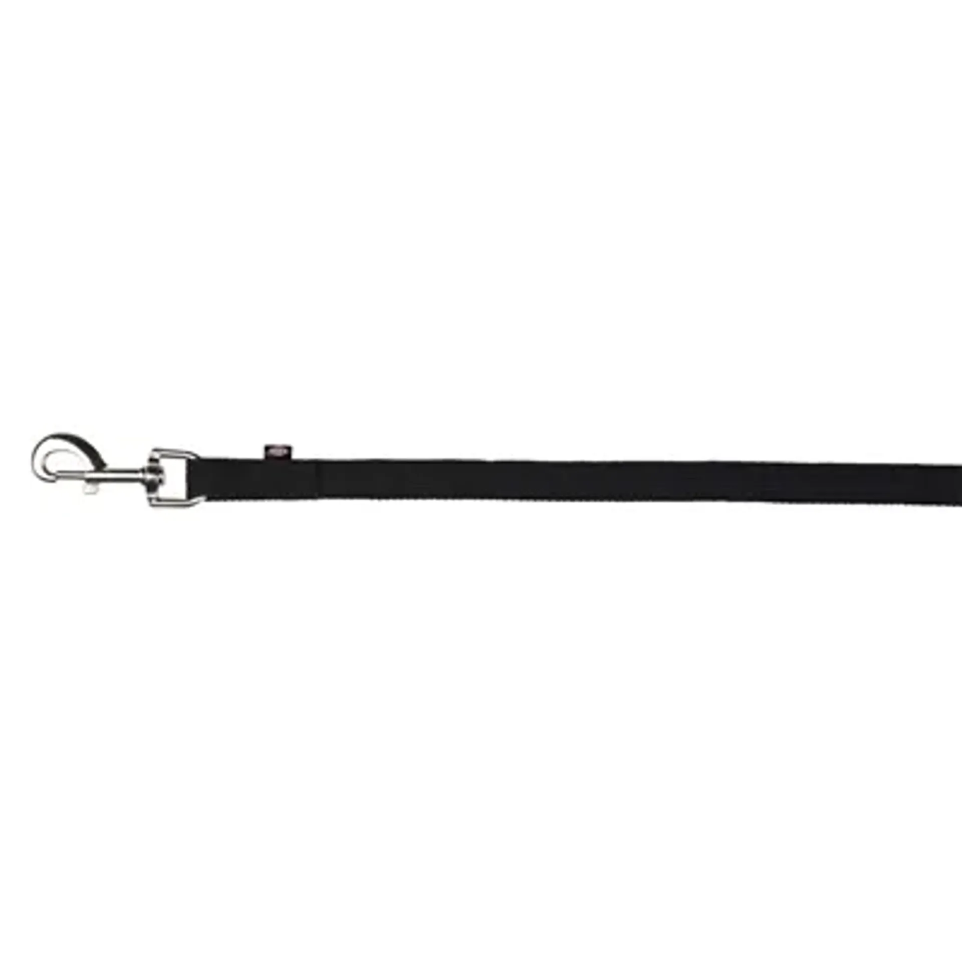 TRIXIE HONDENRIEM SLEEPLIJN SINGELBAND ZWART 20 MM X 10 MTR