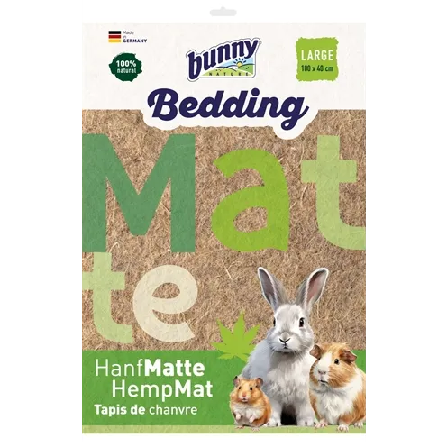 BUNNY NATURE HEMP-MAT HENNEPVEZEL MAT 100X40 CM BUNNY NATURE HEMP-MAT HENNEPVEZEL MAT 100X40 CM