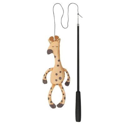 TRIXIE KATTENHENGEL TELESCOPISCH GROTE KATTEN MET GIRAFFE BRUIN 106 CM TRIXIE KATTENHENGEL TELESCOPISCH GROTE KATTEN MET GIRAFFE BRUIN 106 CM