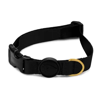 MORSO HALSBAND HOND GERECYCLED GOLD CAVIAR GOUD 37-58X2,5 CM MORSO HALSBAND HOND GERECYCLED GOLD CAVIAR GOUD 37-58X2,5 CM