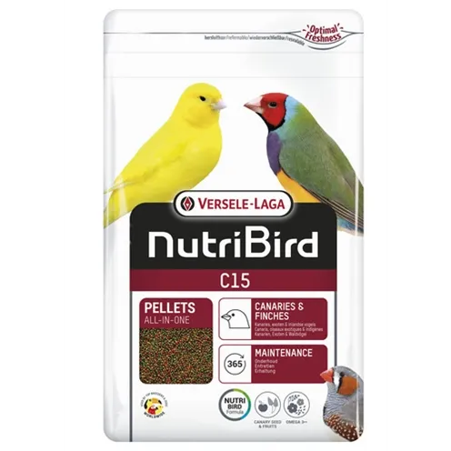 NUTRIBIRD C15 ONDERHOUDSVOEDER 1 KG NUTRIBIRD C15 ONDERHOUDSVOEDER 1 KG