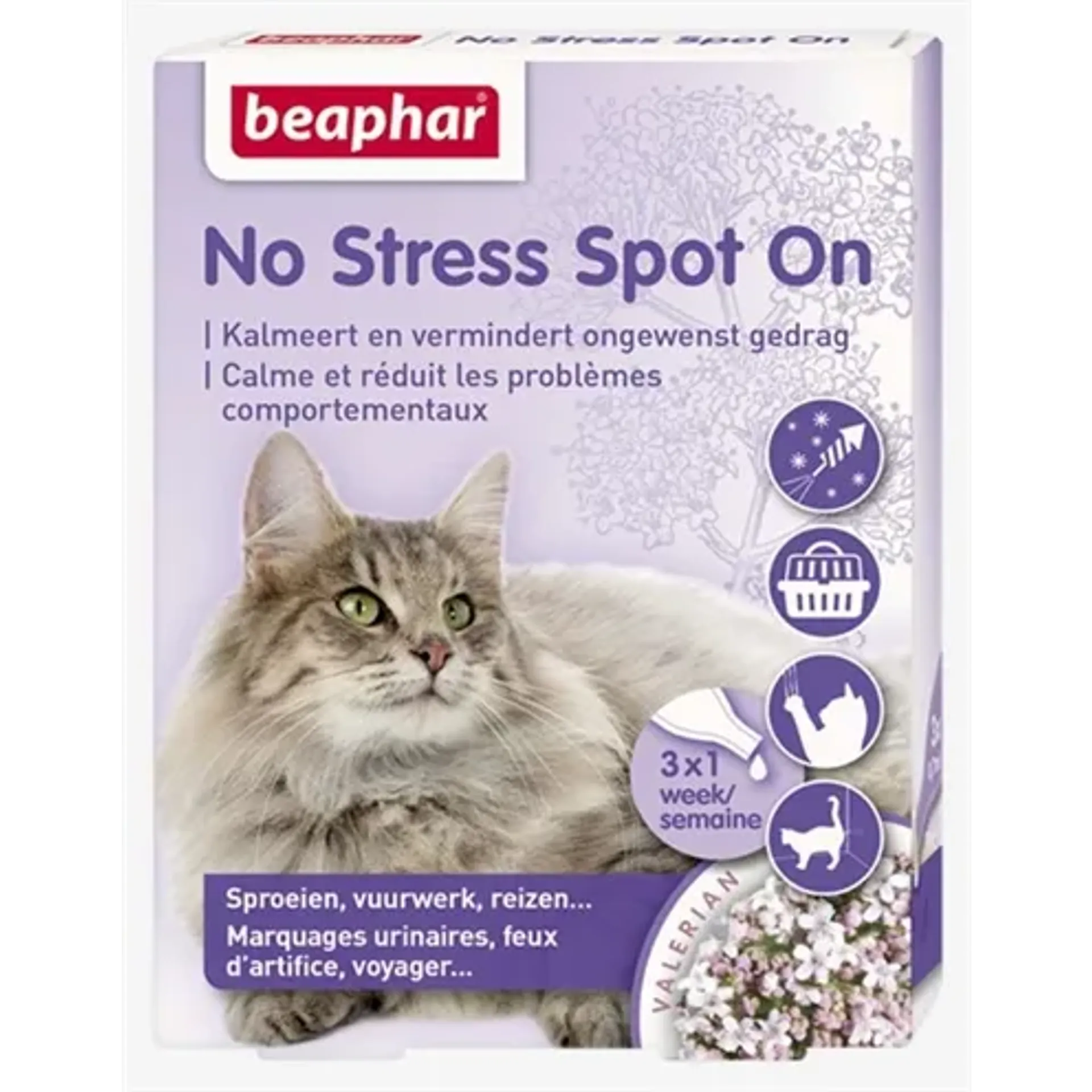 NO STRESS SPOT ON KALMEERT EN STIMULEERT GOED GEDRAG KAT 3 PIP