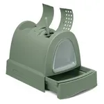 IMAC KATTENBAK ZUMA 2ND LIFE MET SCHUIFLADE GROEN 56X40X42,5 CM IMAC KATTENBAK ZUMA 2ND LIFE MET SCHUIFLADE GROEN 56X40X42,5 CM