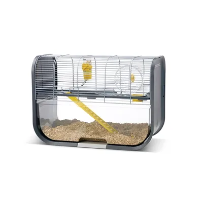 SAVIC HAMSTERKOOI GENEVA ANTRACIET / ZILVER 60X29X44 CM SAVIC HAMSTERKOOI GENEVA ANTRACIET / ZILVER 60X29X44 CM