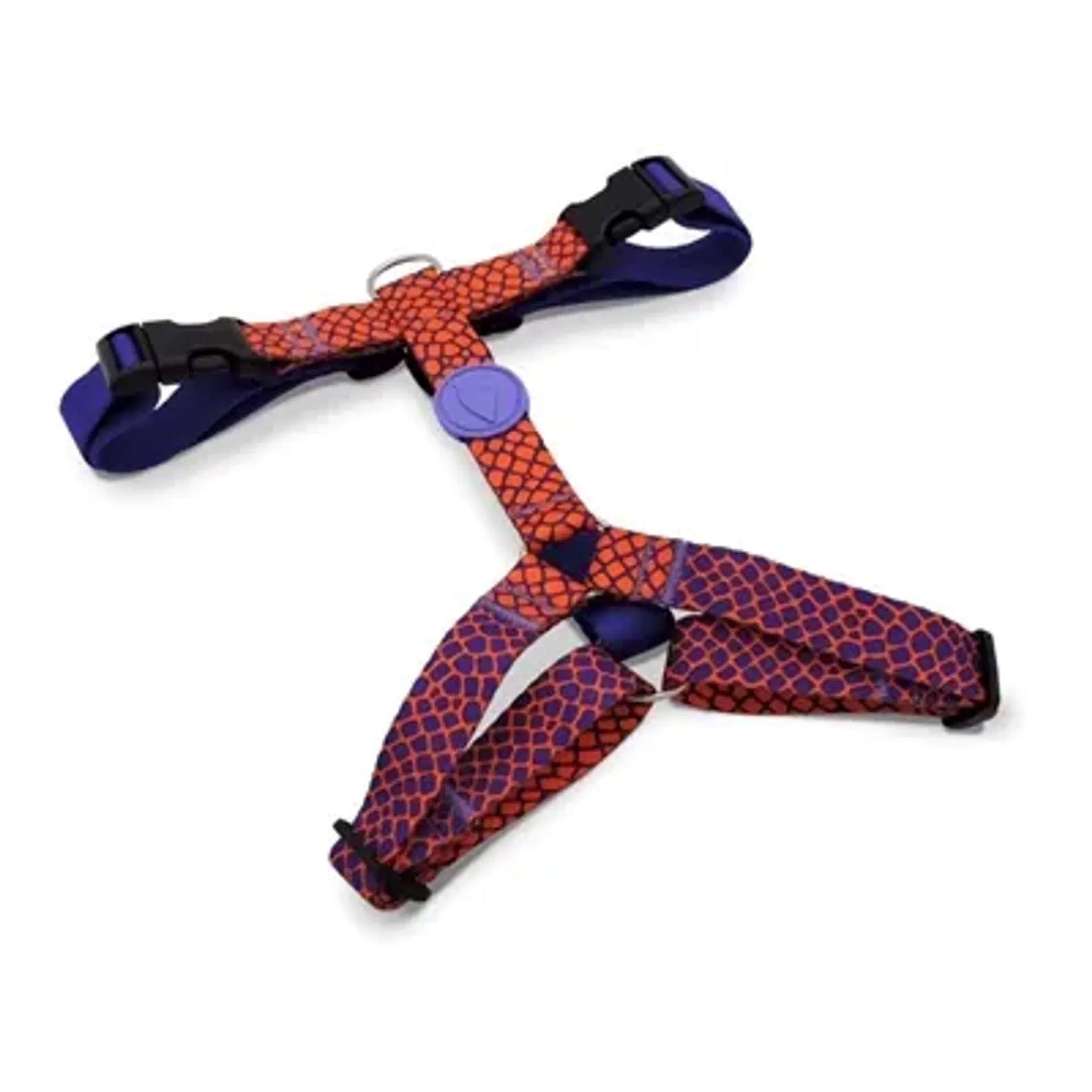 MORSO HONDENTUIG H-TUIG GERECYCLED URBAN LIZARD ROOD 40-55X1,5 CM