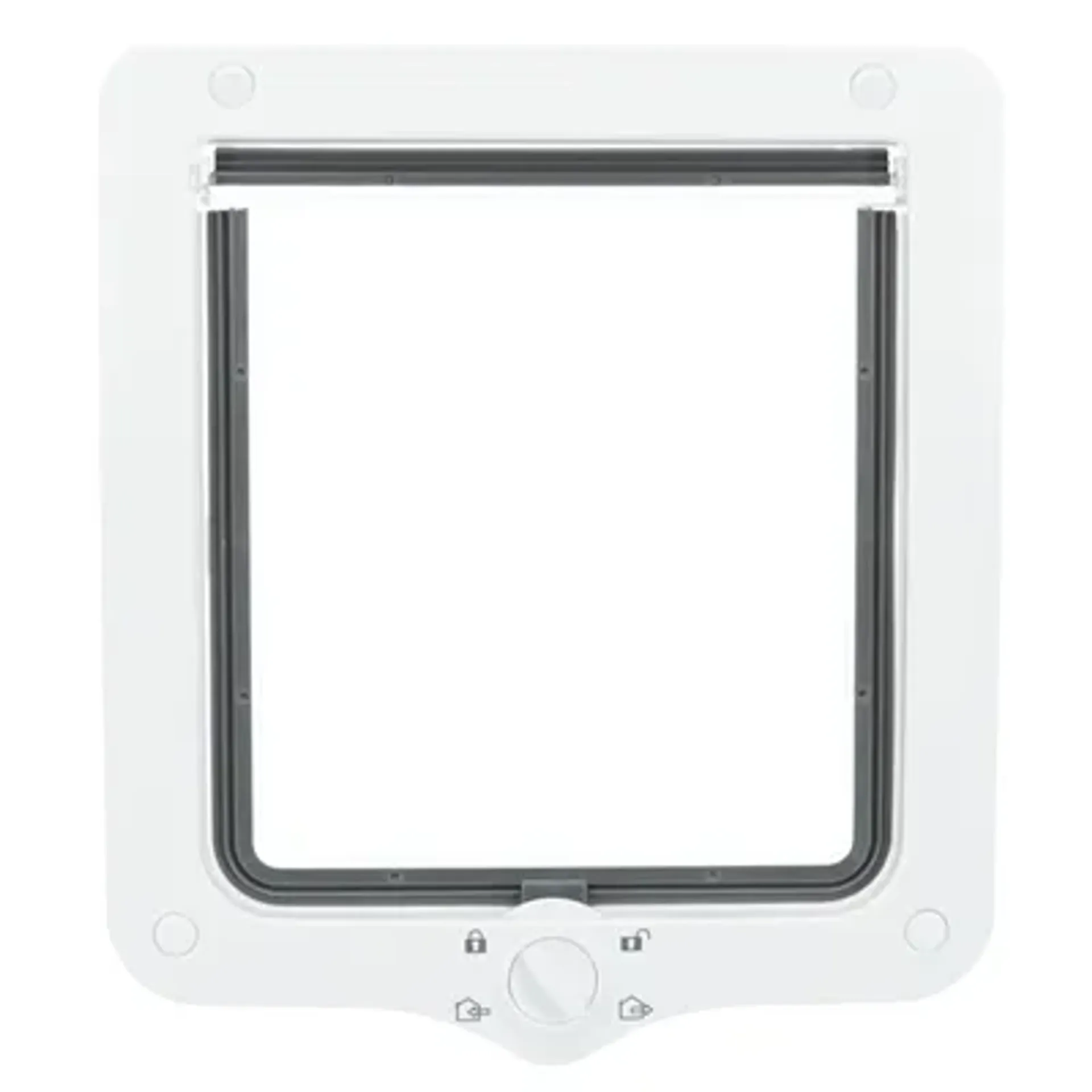 TRIXIE 4-WEG KATTENLUIK XL INCLUSIEF TUNNELSTUK WIT 24X28 CM