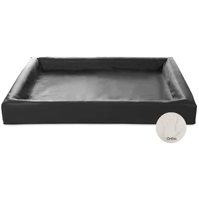 BIA BED HONDENMAND ORTHOPEDISCH ZWART BIA-7 120X100X15 CM BIA BED HONDENMAND ORTHOPEDISCH ZWART BIA-7 120X100X15 CM