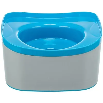 TRIXIE DRINKBAK REISBAK STRONG DONKERGRIJS / PETROL 21X21X11 CM TRIXIE DRINKBAK REISBAK STRONG DONKERGRIJS / PETROL 21X21X11 CM
