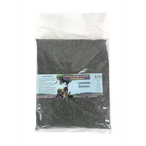 DIERENDROGIST IJSLANDS ZEEWIER 1 KG DIERENDROGIST IJSLANDS ZEEWIER 1 KG
