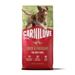 CARNILOVE ACTIVE ADULT ALL BREEDS DUCK / PHEASANT 12 KG CARNILOVE ACTIVE ADULT ALL BREEDS DUCK / PHEASANT 12 KG
